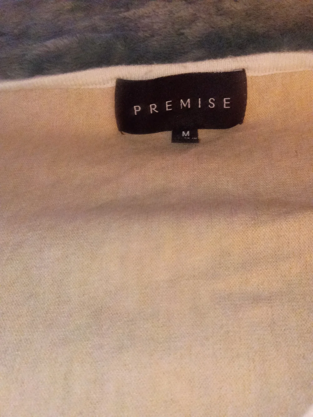 Premise Cream V-Neck Women's Sweater